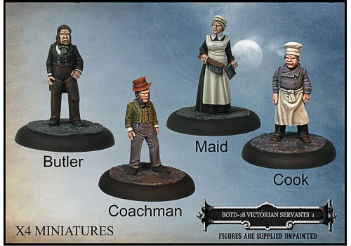 BOTD-18 Victorian Servants set 1