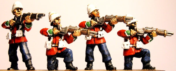 TW-25 - British Infantry Firing Line with Martini Henry Rifle