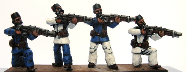 TW-28 - New Caliphate Regulars Firing Line with Bolt Action Rifle