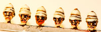 TW-10d - Pith Helmet Heads with Goggles